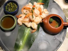 龙井凤尾虾仁-绿茶餐厅(乐峰广场店)