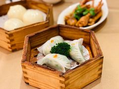 蒜香鲜虾菠菜饺-广州逸林假日酒店·四季桃源中餐厅(白云山风景区店)