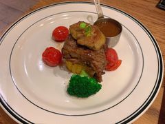 南法冻鹅肝拼牛柳-食间牛排(湖西路店)