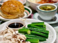 墨鱼仔冰镇秋葵-星發茶餐厅(小梅大街店)