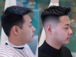 -海文先生国潮烫染男士理发馆