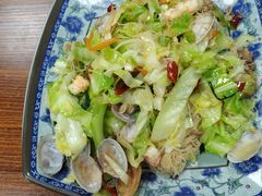 海鲜炒兴化粉-福州人铭小吃