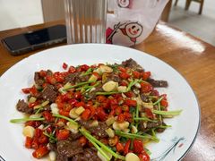 小炒黄牛肉-市井川菜(江宁店)