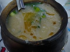 -长城砂煲田鸡粥