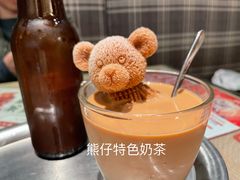 -潮庭港式茶餐厅·熊仔奶茶(同济广场店)