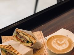黑椒牛肉三明治-野鸽子咖啡(航空路店)
