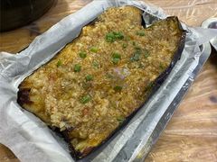 烤茄子-海胆公主南澳岛美食海鲜