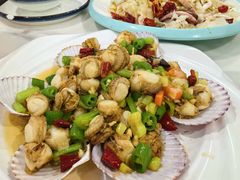 葱爆威海扇贝-郭姐·威海渔村(黄兴路店)