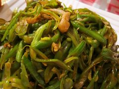 芸豆炒肉丝-燕青小馆(东园大厦店)