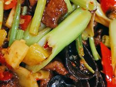 泡椒仔姜鲜牛肝-伊兰麒兰馨园·川菜·清真馆(339电视塔店)