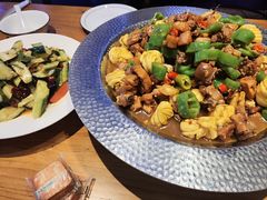 俭寨小公鸡-俭寨大盘芦花土鸡·小公鸡·烧烤新疆菜(云通店)