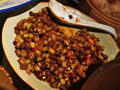 酸豆角炒肉沫-南京大牌档(人民广场店)