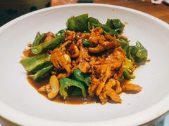 小炒肉-食欲老院子荆芥疙瘩汤(经五路店)