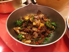 火爆孜然牛肉-长安大牌档之西安博物院文化餐厅(中贸店)