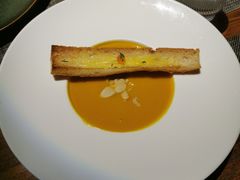 香浓奶油南瓜汤-喜洲吧·江畔老船厂·庭院餐厅(喜临院店)