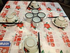 餐具摆设-五马集·海鲜·温州大牌档(黑金冠五马街十字路口店)
