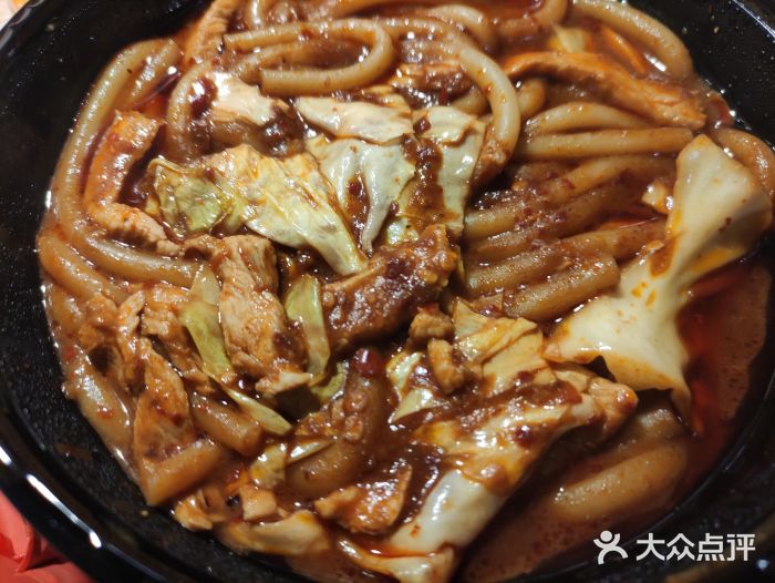 新疆鸡肉炒米粉图片