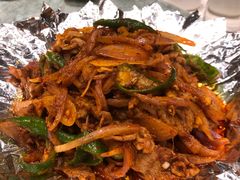 铁板孜然羊肉-清真伊香蘭餐厅