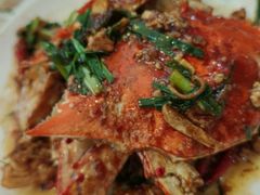 葱姜炒梭子蟹-好兄弟郭巨海鲜(天一阁店)
