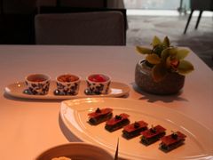 野菜凉皮脆炸松板肉-悦轩中餐厅·高空江景·杭州柏悦酒店