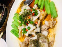 青花椒蒸笋壳鱼-猪肉婆私房菜(容桂总店)