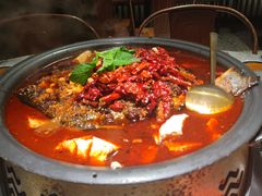 -探鱼·鲜青椒爽麻烤鱼(苏宁广场店)