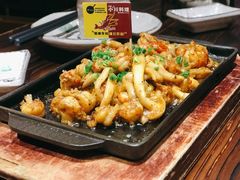 铁板销魂椒椒小龙虾-小川洋风料理(街道口店)
