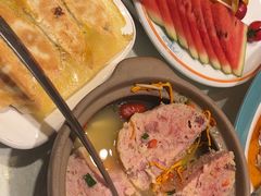 -海派美食·家宴海鲜青岛菜·石锅鲽鱼头(东方城店)