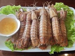 白灼皮皮虾-姜家味锅贴小海鲜