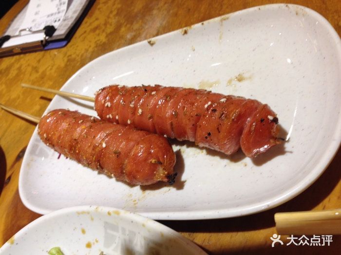 木屋烧烤(国展店)台湾香肠图片 - 第1张