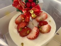 草莓雪绒蛋糕-巴黎贝甜(亿合城店)