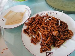 京酱肉丝-翼松楼餐厅