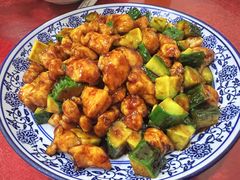 酱爆鸡丁-北大地皖峰饭馆