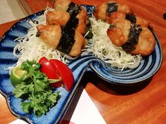 秋葵鱼糜-肉魁屋·烧肉·烧鸟·酒场(高新店)