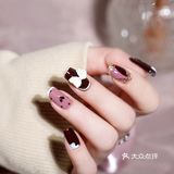 可爱甜美干枯玫瑰🌹胡蝶结🎀春夏美甲