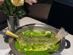 青柠檬酸汤鲈鱼-狮拾久·现代新加坡料理(壹方城店)