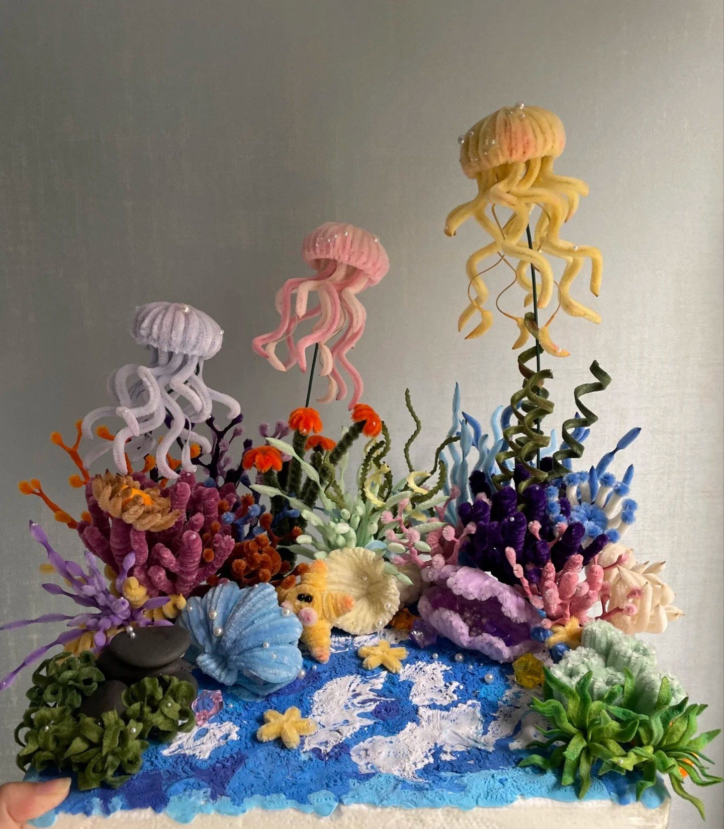 扭扭棒版本的海底世界