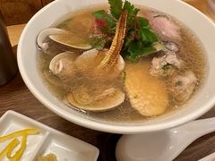 蛤牡蛎清汤拉面-篝拉面(银座店)
