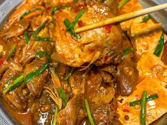 -东来菜馆•手抓海鲜家常菜•海鲜锅贴(鸽子窝店)