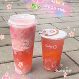 CoCo你是懂春天的!樱花限定真的好粉嫩!!