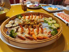 特色筲箕农家鸡拼盘-百年恒益烧腊海鲜酒家·非遗传承(广州黄埔店)