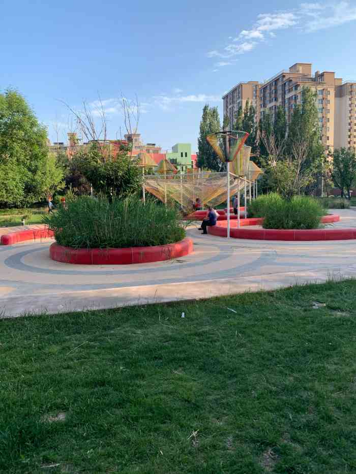 乐跑公园-"来通州找朋友,看到楼下有公园,身为公园控.