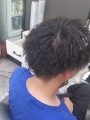 点击看大图 -藤野造型烫发染发