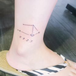 脚踝-刺客纹画纹身·洗纹身·穿孔饰品