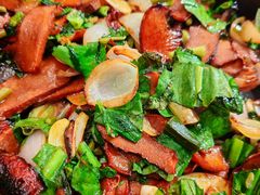 铁盘香煎黑牛肝菌-云海肴·汽锅鸡·云南代表菜(美罗城店)