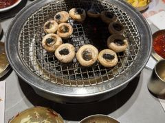 -草家酱蟹炭火烤肉店(珲春南路一店)