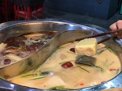 -鲜入围煮花胶鸡海鲜火锅