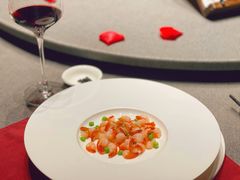 清朝手剥河虾仁配黑醋粒-鲤院·新中式美学·庭院餐厅(夫子庙店)