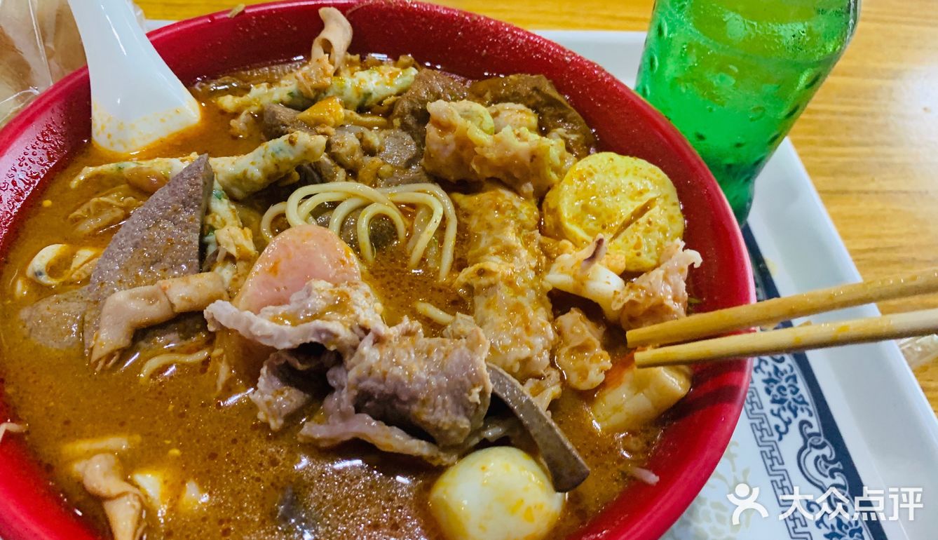 桥头沙茶面……这家是个宝藏店了，庆幸的是在我家附近