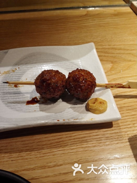 鸡肉丸子串